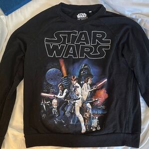 Star Wars Black and Blue Character Sweatshirt